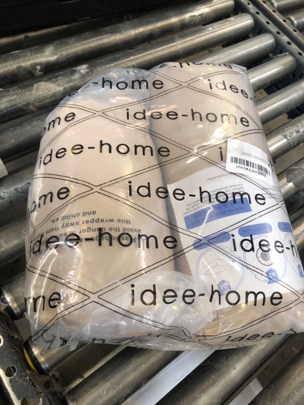 Photo 1 of idee-home Outdoor Cushions for Patio Furniture, Outdoor Seat Cushion, Waterproof Couch Hampton Bay Deep Seat Replacement Chair Cushions for Garden Lawn Backyard Deck, 26.5 x 26.5 Beige