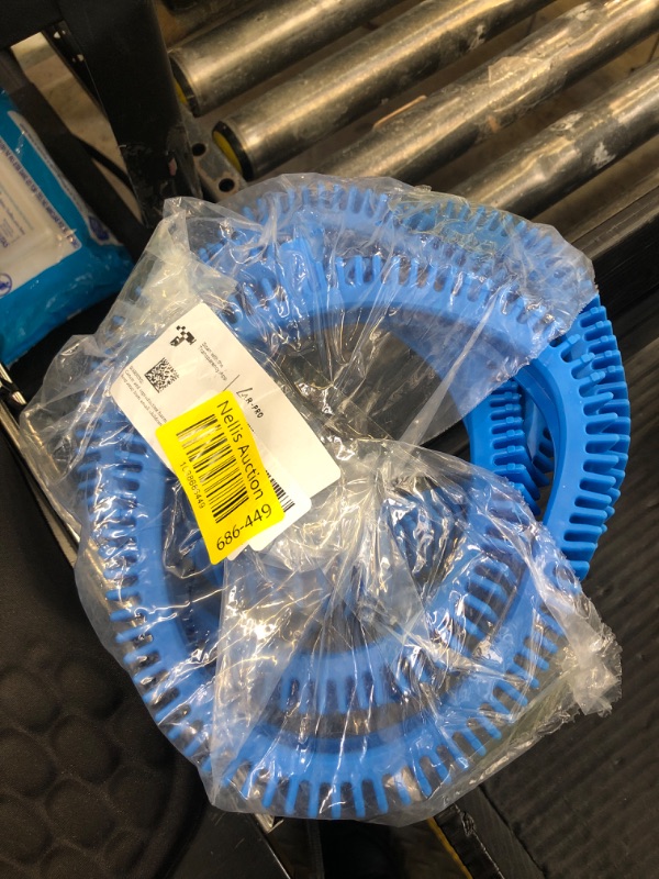 Photo 1 of AR-PRO Pool Cleaner Front Tire and Rear Tire Combo Kit, Compatible with Poolvergnuegen Super Hump 896584000-143 and 896584000-082 (2-Pack Front & 2-Pack Rear)