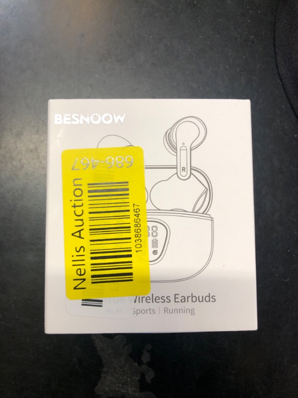 Photo 1 of Wireless Earbuds, Bluetooth 5.4 Headphones HiFi Stereo, Bluetooth Earbuds with ENC Noise Cancelling Mic, IP7 Waterproof in Ear Earphones, 48H, LED Display Ear buds for Pad Workout Sports, Black