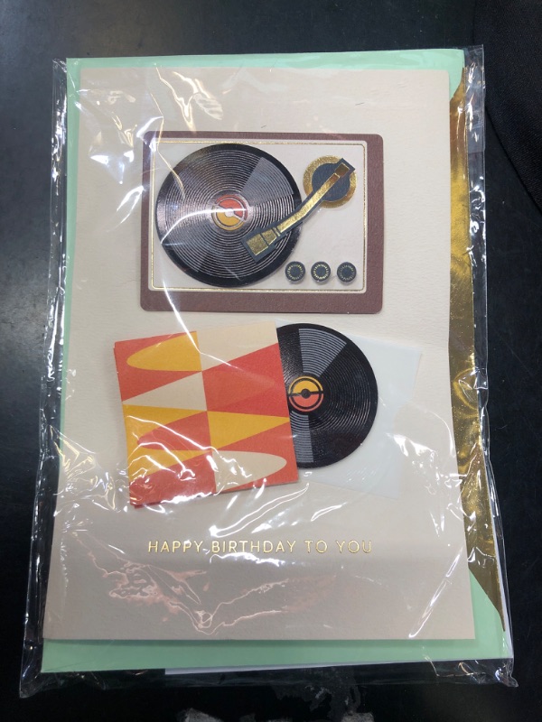 Photo 1 of Hallmark Signature Birthday Card (Record)