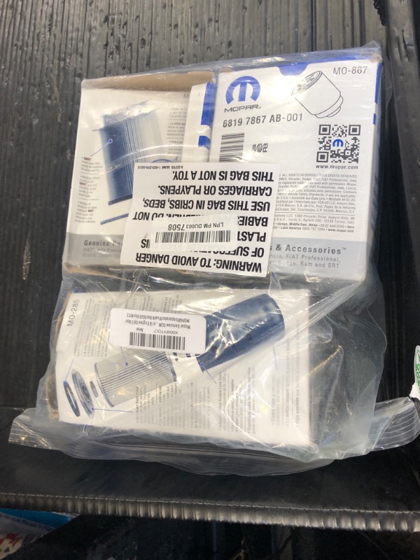 Photo 1 of Mopar Genuine OEM Filters Bundle, Dodge Ram 6.7L Cummins Diesel Filter set; Fuel/Water Separator Filter Kit, Fuel Filter & Engine Oil Filter