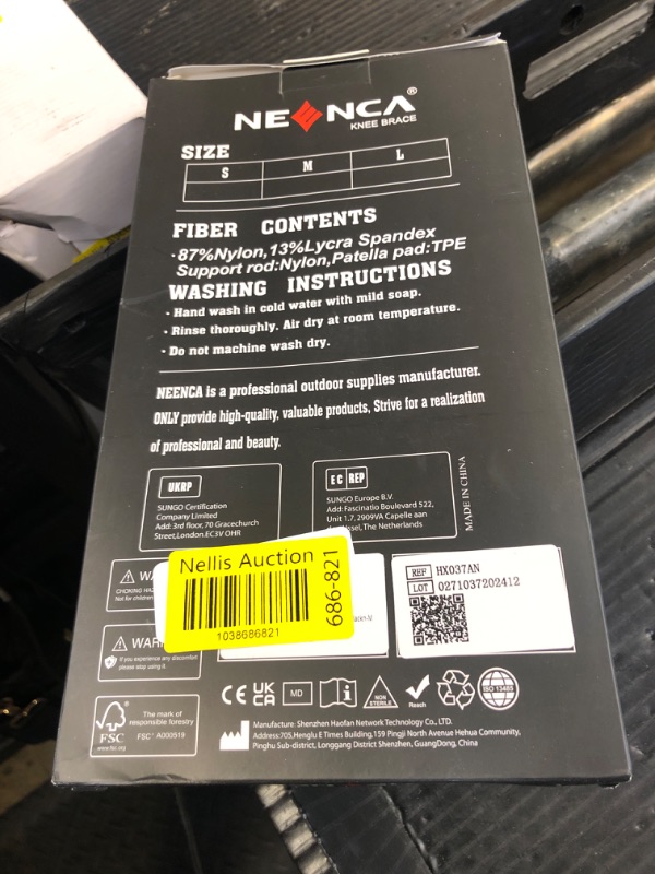 Photo 1 of NEENCA Kids Knee Brace Sleeve, Youth Knee Compression Sleeve for Children - Boys & Girls. Child Knee Support with Patella Gel Pad & Side Stabilizers for Knee Pain, Sports, Outdoor - FSA/HSA Approved