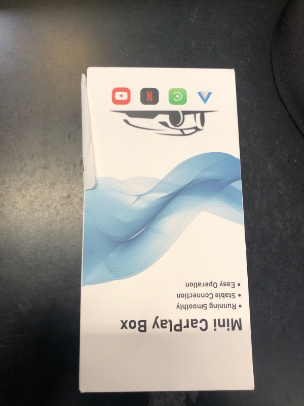 Photo 1 of Wireless CarPlay & Android Auto Adapter, 2025 CarPlay Ai Box for OEM Wired Cars with Built-in Netflix/YouTube, TF Card Support - Upgrade to Wireless Streaming & Media Playback
