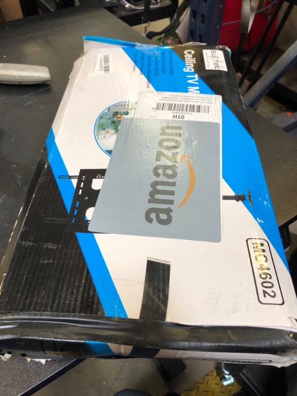 Photo 1 of Suptek Ceiling TV Mount Fits Most 26-65 inch LCD LED Plasma Panel Display with Max VESA 400x400mm Loaded up to 45kg/100lbs Height Adjustable MC4602