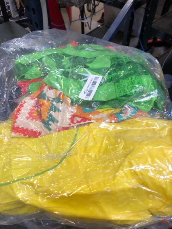 Photo 1 of Triumpeek 2 Packs Inflatable Cactus Cooler, 55" Fiesta Cactus Ice Bucket Wearing Sombreros for Summer Swimming Pool Hawaiian Themed Party Supplies, Cinco de Mayo Inflatable Party Cooler Decor