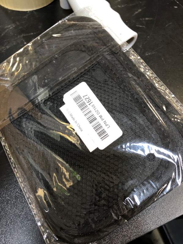 Photo 1 of 2PCS Car Net Pocket, Car Sticky Organizer Mesh Pocket Side Clutter Scattered Storage Phone Holder, Elastic Mesh Seat Back Pocket Car Storage Net Bag, Strong Paste Organizer (1 Large+1 Small)