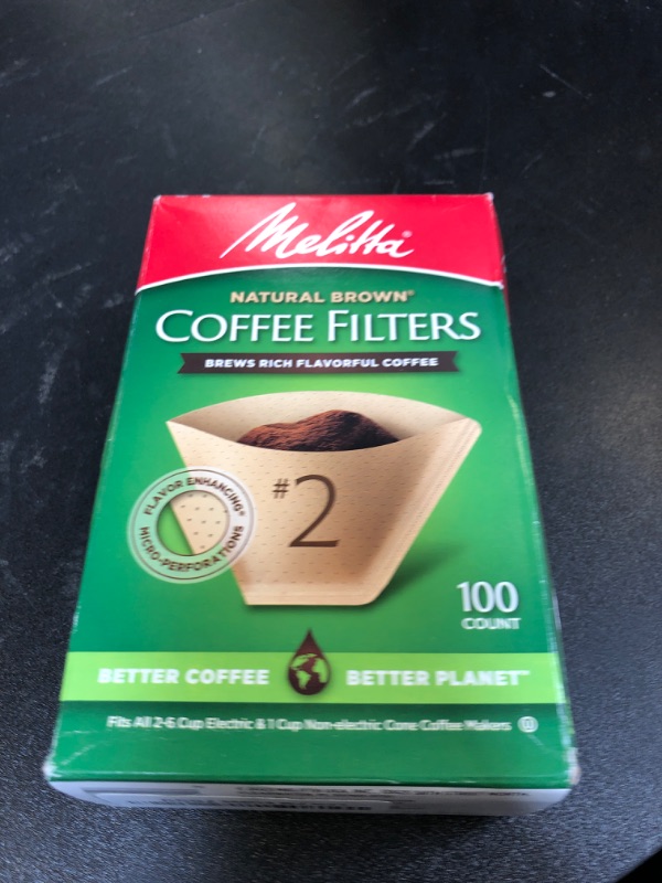 Photo 1 of Melitta FBA_622752 Coffee FLTR BRWN NO2, 1, brown