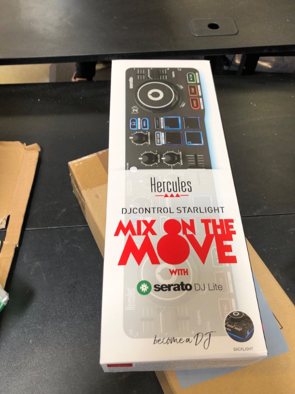Photo 1 of Hercules DJ Control Starlight Compact Controller with Serato DJ Lite