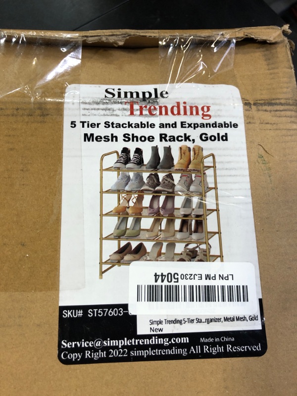 Photo 1 of 5 TIER SHOE RACK 