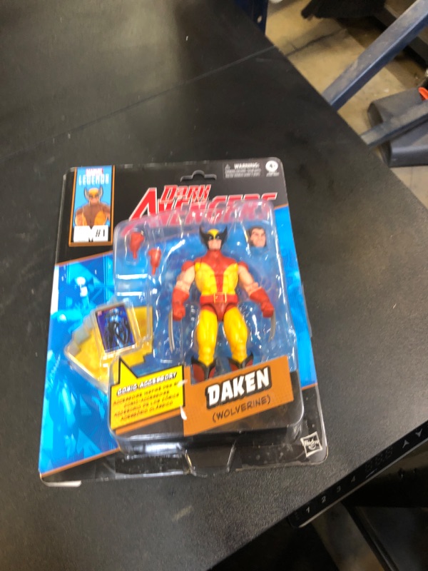 Photo 1 of Marvel Legends Series Wolverine, X-Men Retro Comics Secret Wars Collectible 6 Inch Action Figure with Shield