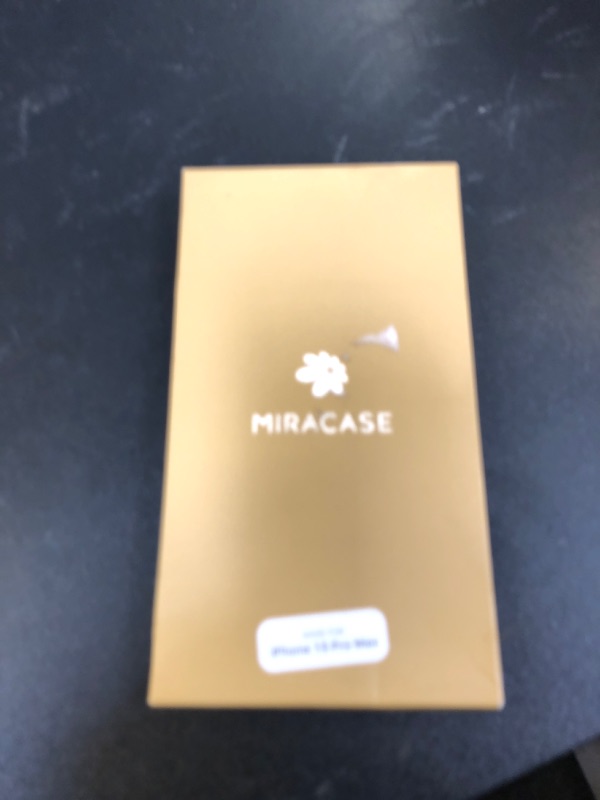 Photo 1 of Miracase Glass Series for iPhone 15 Pro Max Case 6.7 Inch, Full-Body Drop Proof Phone Case for iPhone 15 Pro Max with Built-in 9H Tempered Glass Screen Protector + Camera Protector, Clear Blue