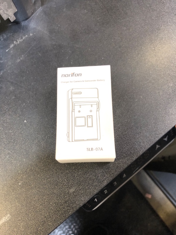 Photo 1 of Norifon SLB-07A Wall Charger for Samsung Cameras with Foldable Plug, 4.2V Output