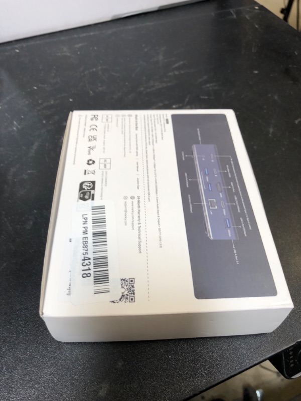 Photo 1 of iVANKY 14-in-1 RGB 4K@144Hz Docking Station for Steam Deck OLED/ROG Ally X/Lenovo Legion Go, Foldable Dock with HDMI Gigabit Ethernet 10Gbps USB 3.2, SD/TF Slots, 1Gbps Ethernet, 100W USB-C Charge