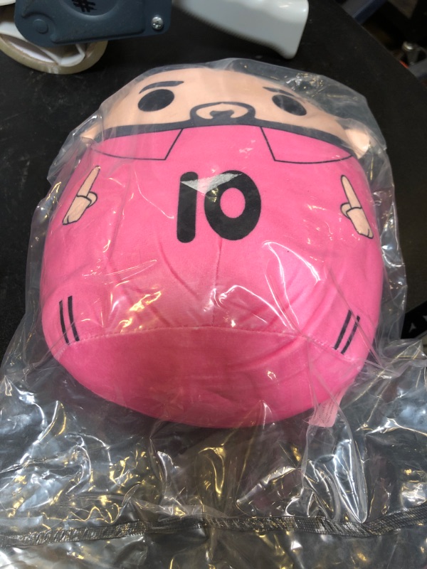 Photo 1 of Dupuci Cartoon Soccer Star with Soccer Jersey 10 Plush Figure Toy Number 10 Soccer Player Plush Pillow