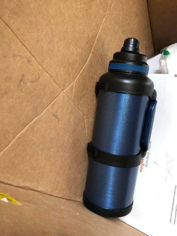 Photo 1 of Manna Titan Stainless Steel Vacuum Insulated Jug - 4L - Sapphire