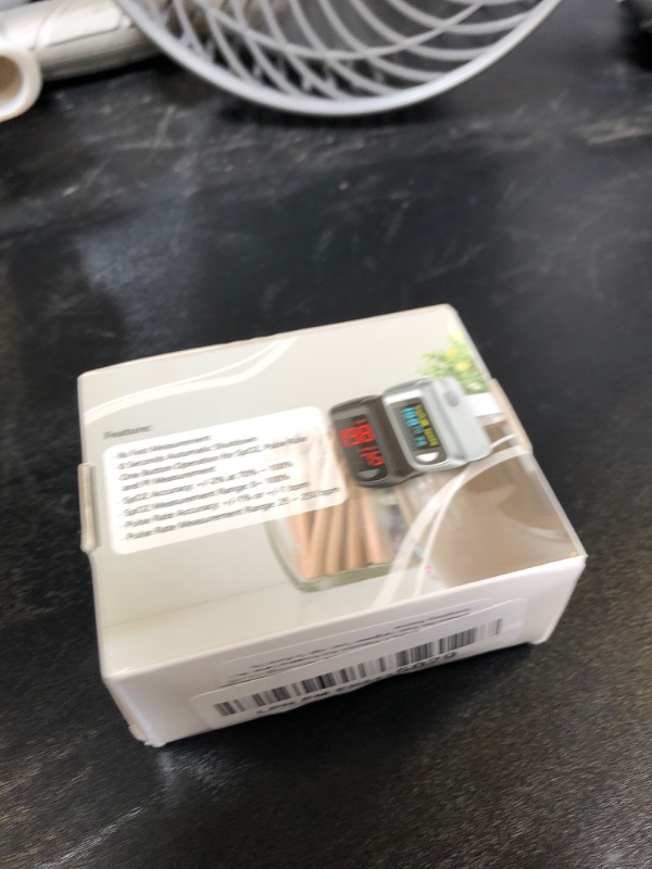 Photo 1 of Pulse Oximeter Fingertip- Mini Oximeter Oxygen Saturation Monitor for SpO2/Heart Rate/PI, with Auto Graph Display,FSA/HSA Eligible