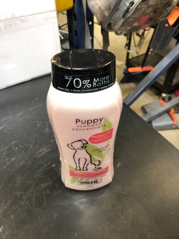 Photo 1 of Wahl USA Gentle Puppy Shampoo for Pets – Cornflower & Aloe for Grooming Dirty Dogs - 24 Oz - Model 820002A