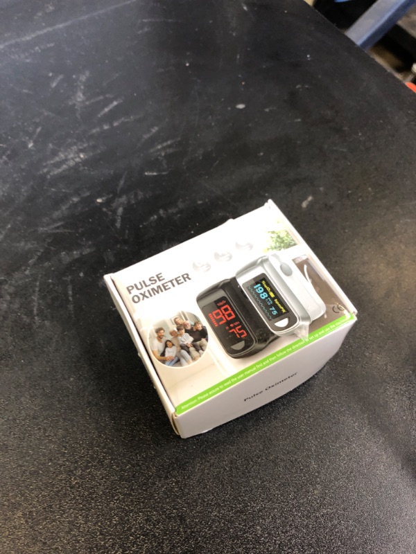 Photo 1 of Pulse Oximeter Fingertip- Mini Oximeter Oxygen Saturation Monitor for SpO2/Heart Rate/PI, with Auto Graph Display,FSA/HSA Eligible