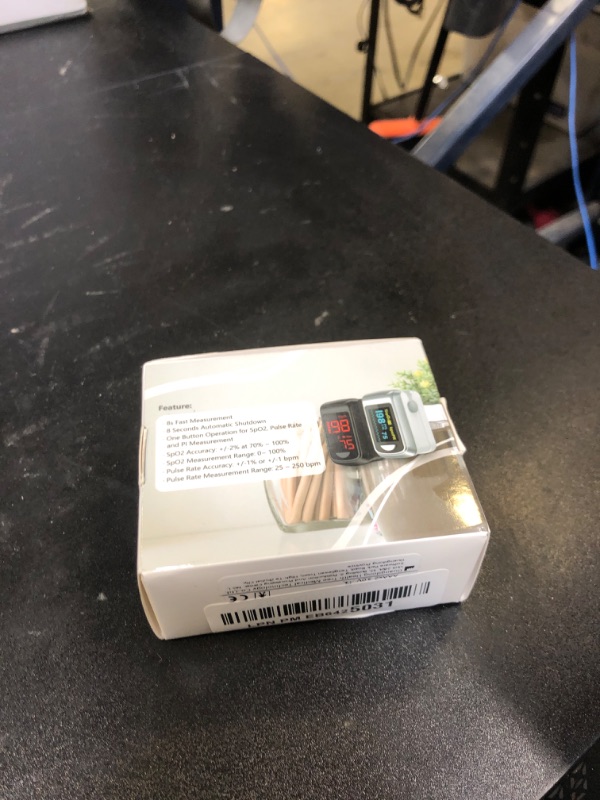 Photo 1 of Pulse Oximeter Fingertip- Mini Oximeter Oxygen Saturation Monitor for SpO2/Heart Rate/PI, with Auto Graph Display,FSA/HSA Eligible