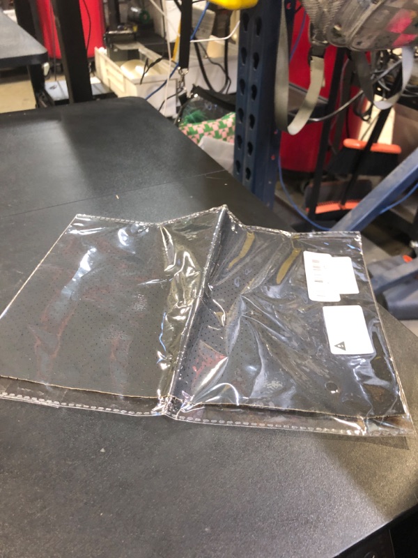 Photo 1 of Leather Repair Patch 17.7x78.7 Breathable Perforated Adhesive Self-Adhesive Repair Patch, Furniture Couch Car Seats Office Chairs Sofa Repair Patch Refurbished Patch (Black, 7.8x11.8)
