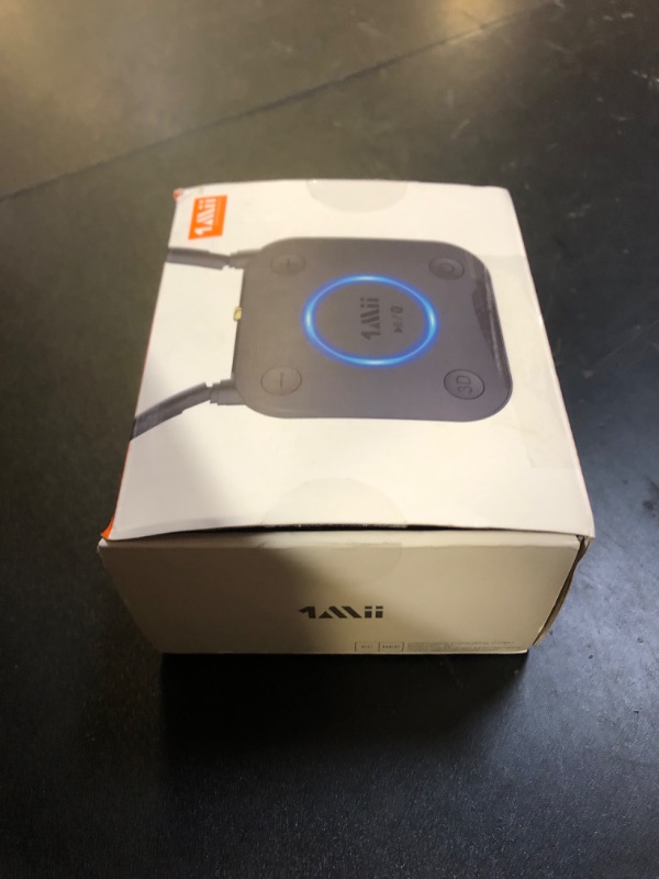 Photo 1 of [Upgraded] 1Mii B06Pro Long Range Bluetooth Receiver, HiFi Wireless Audio Adapter, Bluetooth 5.1 Receiver with 3D Surround aptX HD Low Latency Optical RCA AUX 3.5mm Coaxial for Home Stereo System
