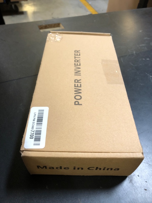 Photo 1 of Cantonape 1200W/2400W(Peak) Power Inverter DC 12V to 110V AC Converter with LCD Display Dual AC Outlets 3.0A USB and Type-C Car Inverter for Truck Vehicles Laptop Trip