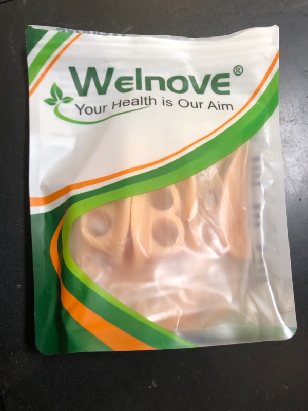 Photo 1 of Welnove Hammer Toe Corrector and Straightener - 8 Pcs Toe Support Pads Cushion - Realign Bent, Crooked, Curled, Claw, Hammer Toes - Three Loops Design