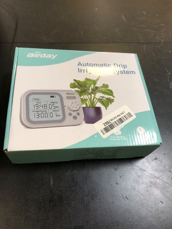 Photo 1 of Automatic Plant Waterer Indoor Self Watering System for 15 Potted Plants, Auto Drip Irrigation Kit Programmable Water Timer with Smart Humidity Detection