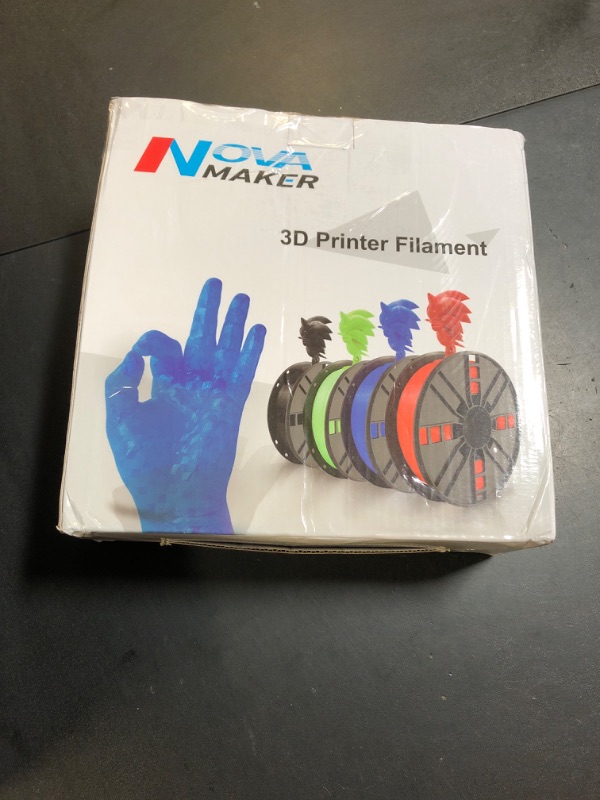 Photo 1 of NOVAMAKER ABS Filament 1.75mm, Pink ABS 3D Printer Filament, 1kg Spool(2.2lbs), Dimensional Accuracy +/- 0.03mm, Fit FDM 3D Printer and 3D Pen