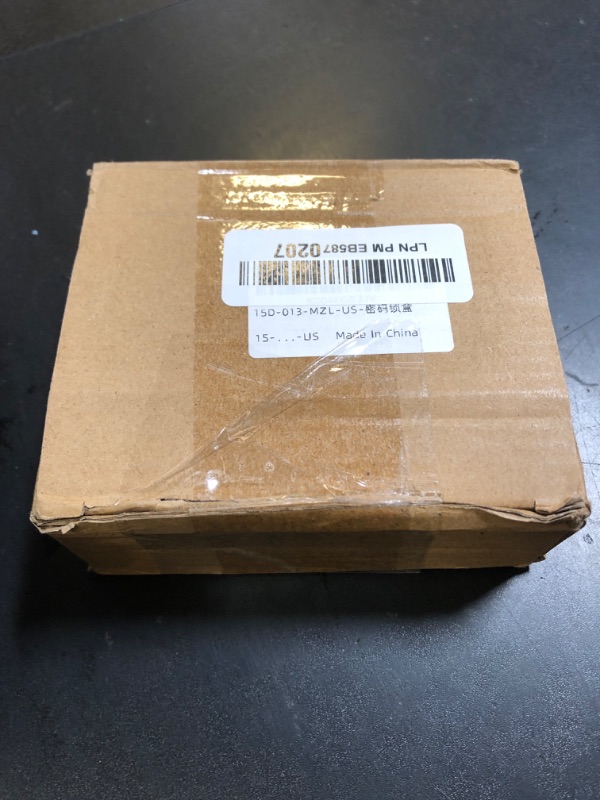 Photo 1 of Key Lock Box for Outside, Wall Mounted, Waterproof Resettable Code Safe Security Key Lock Box for Garage, Home, Office