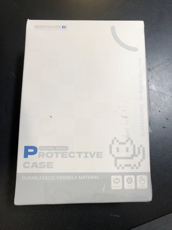 Photo 1 of GeekShare Cute Plush Protective Case Cover Compatible with Switch - Shock-Absorption and Anti-Scratch - Plush Bear (for Switch OLED)
