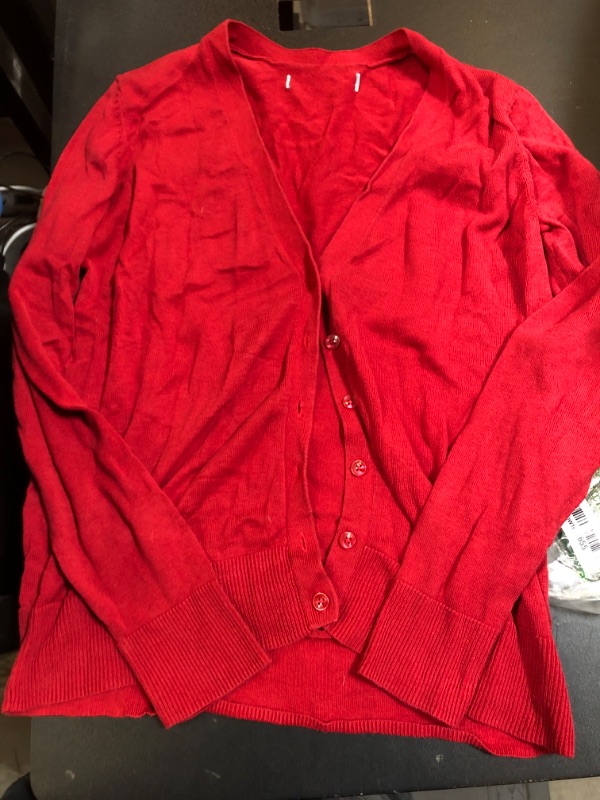 Photo 1 of Red Cardigan Small 