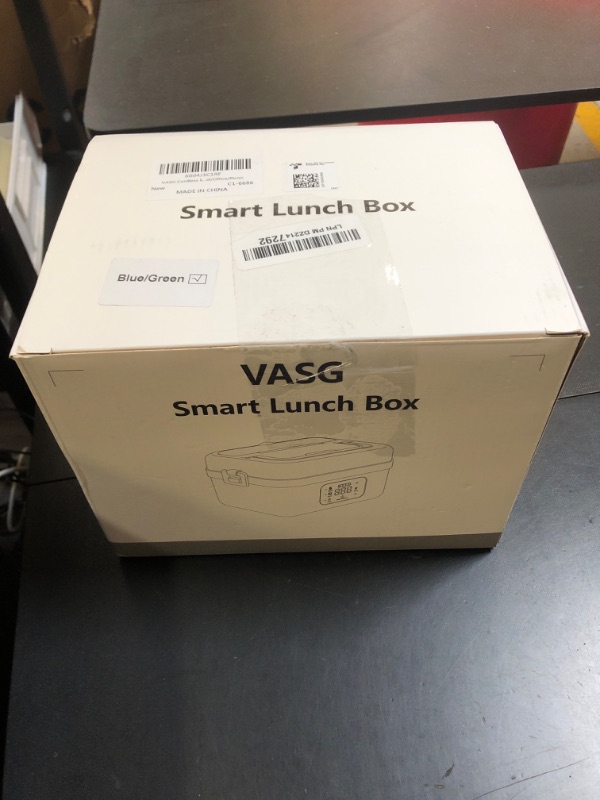 Photo 1 of VASG Cordless Electric Lunch Box for Adults, 16000mAh Rechargeable Auto Heated Lunch Box, 1L Portable Self-Heating Food Warmer for Office, Picnic, Car & Outdoor Use