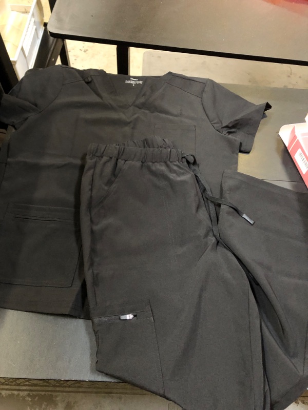 Photo 1 of Black Nurse Scrubs Small