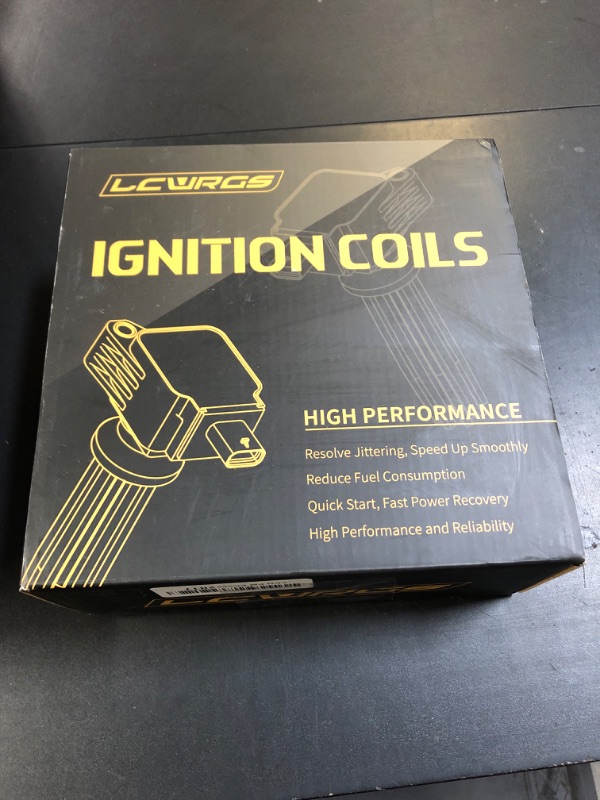 Photo 1 of Set of 8 Round Ignition Coil Pack for V8 5.3 6.0 Chevy Silverado 1500 2500 Tahoe Suburban Express GMC Sierra Yukon XL Savana Escalade 2000 2001 2002 2003 2004 2005 2006 Coils Replaces# UF262 D585