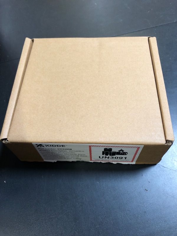 Photo 1 of Kidde Hardwired Smoke & Carbon Monoxide Detector, 10-Year Battery Backup, Voice Alerts, Interconnectable LED Warning Light Indicators