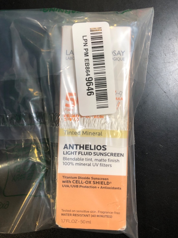 Photo 1 of La Roche-Posay Anthelios Tinted Sunscreen SPF 40+, Broad Spectrum SPF + Antioxidants, Titanium Dioxide & Zinc Oxide Sunscreen, 4 Flexible Shades With No White Cast, Oil Free & Oxybenzone Free