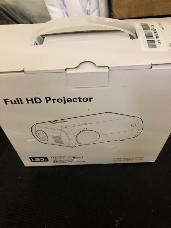 Photo 1 of Mini Projector with WiFi and Bluetooth, 1080P Full HD Supported Video Projector, Portable Theater Movie Projector, Compatible with Smartphone/Laptop(Without system, No built-in app and HDMI)