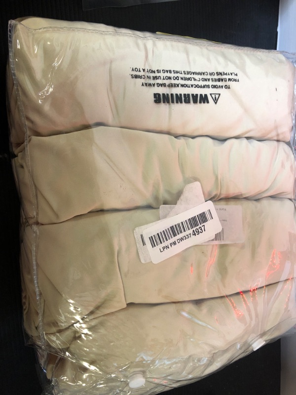 Photo 1 of DREAHOTEXTIL 8Pcs Outdoor Cushions Covers Waterproof, Patio Cushion Covers, Stretch Cushion Covers Replacement,Cushion Slipcovers, Furniture Cushion Covers (Beige, 8PCS)