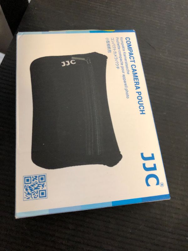 Photo 1 of JJC Compact Camera Case Travel Pouch Sleeve for Canon G7X G9X G5X SX740 SX620 Sony ZV-1 II ZV1II ZV1 ZV-1F ZV1F RX100 VII VI VA IV Olympus TG-7 TG-6 TG-5 TG-4 Fuji XP140 XP130 XP90 Ricoh GR III & More