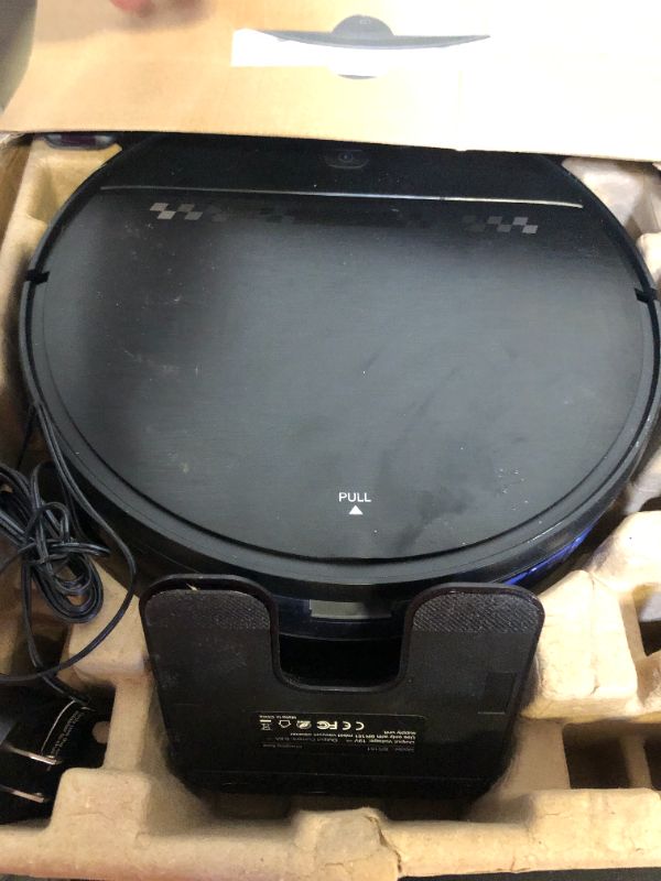 Photo 1 of SHELIKI Robot Vacuum and Mop, 2-in-1 Robotic Vacuums Cleaner with Smart Max Strong Suction, WiFi/App/Alexa Voice Control, Obstacle Avoidance, for Pet Hair, Carpets and More