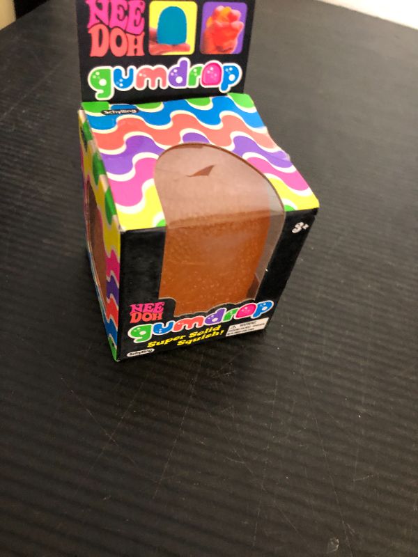 Photo 1 of Schylling NeeDoh Gumdrop - Textured Sensory Toy with Super Solid Squish - 2.5" Tall - Colors May Vary (Pack of 1)