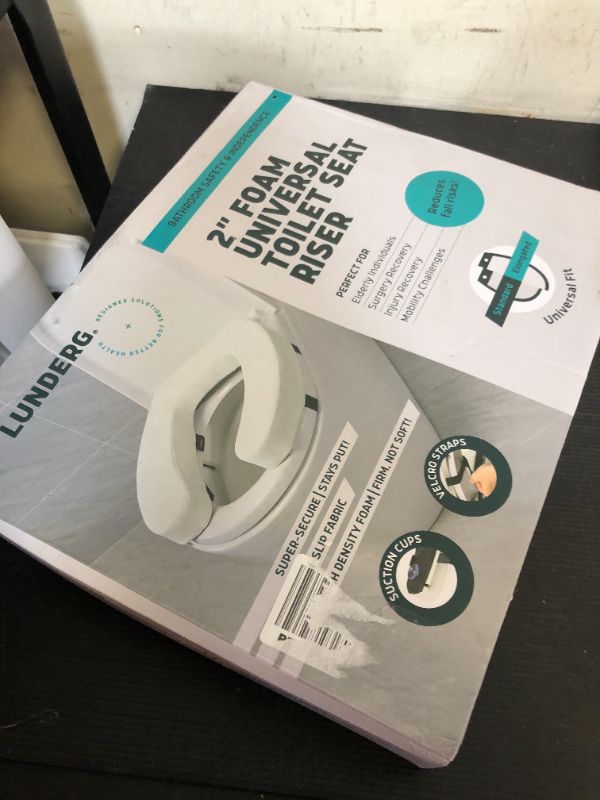 Photo 1 of 2" Foam Universal Toilet Seat Riser