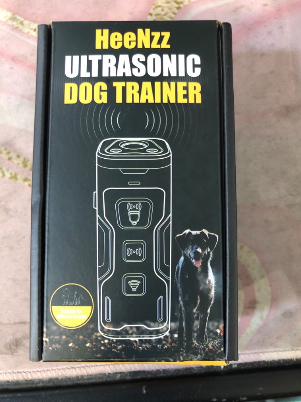 Photo 1 of Ultrasonic Dog Repeller with Remote, Adjustable Settings, Waterproof and Rechargeable, for Indoor and Outdoor Use, for Small and Medium Dogs
