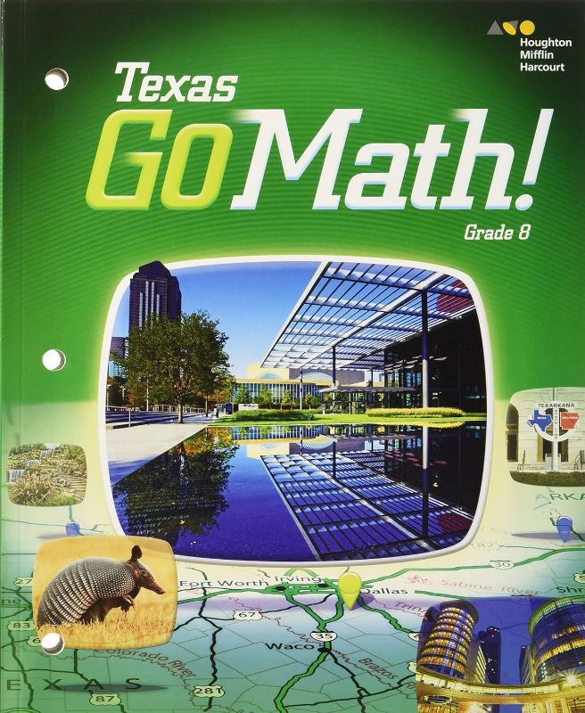 Photo 1 of Student Interactive Worktext Grade 8 2015 (Go Math) 1st Edition
