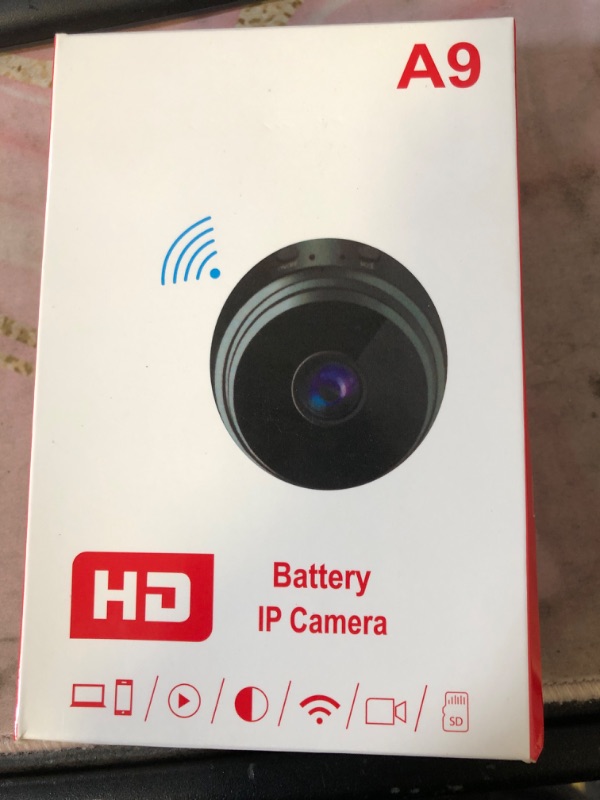 Photo 1 of A9 Mini Camera Wifi 1080P HD IP Camera Wireless With Night Vision
