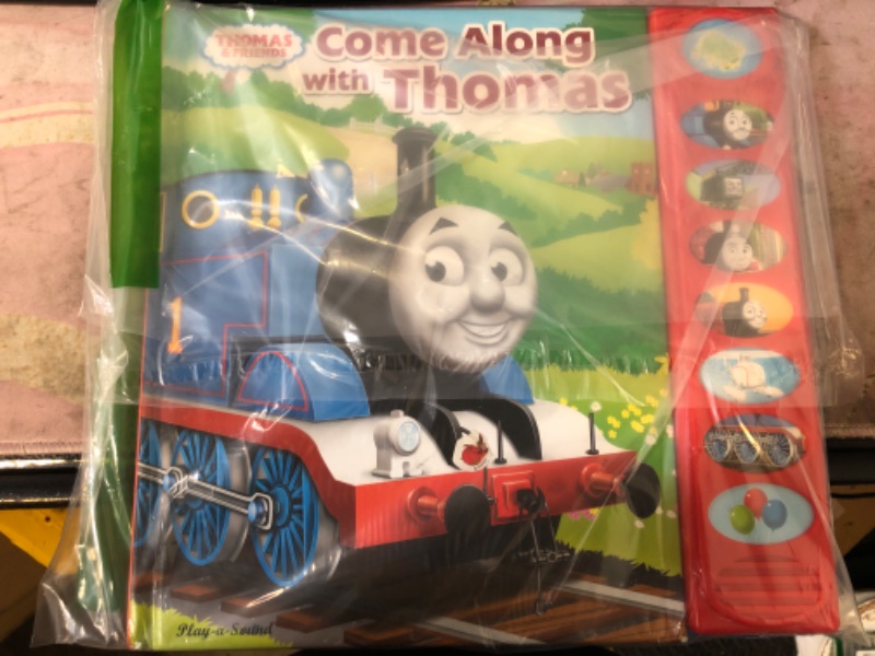 Photo 1 of Come along with Thomas Play a Sound Board book Book The Fast Free Shipping