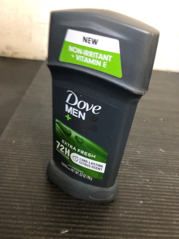 Photo 1 of Dove Men+Care Antiperspirant Deodorant Stick, Extra Fresh 2.7 oz, 