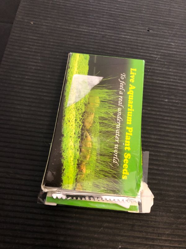Photo 1 of YIZIMONA Aquarium Plant S.e,e,ds. not Fish Tank Aritificial Plastic Plant,10gram Mini-Leaf+8grame Long Hair Grass Fresh Water Carpet Decor
