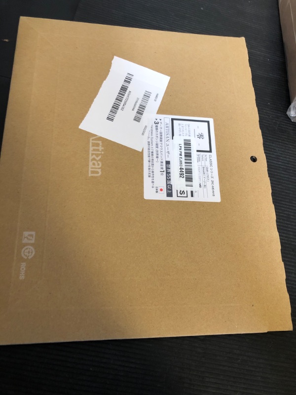 Photo 1 of ARTISAN Gaming Mouse pad Zero MID(Hard) Medium ZR-NMD-BK-M Color: Black (Japan Import)